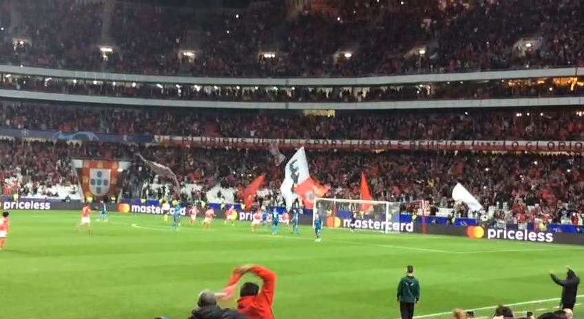 اختصاصی/ گل دوم بنفیکا به زنیت از روی نقطه پنالتی و شادی تماشاگران