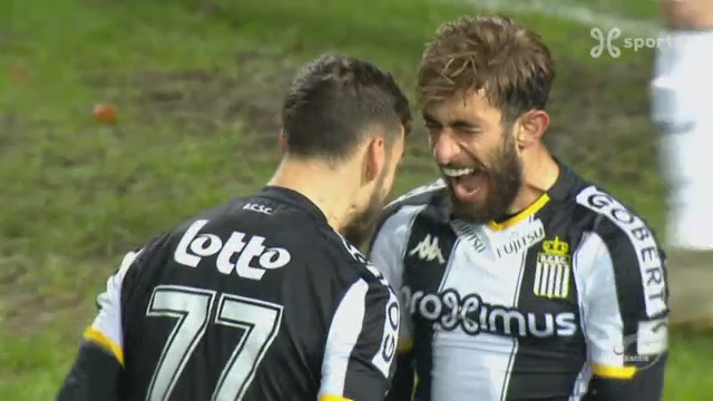 گل اول شارلوا به سرکل بروژ با حرکت زیبا و پاس گل علی قلی زاده