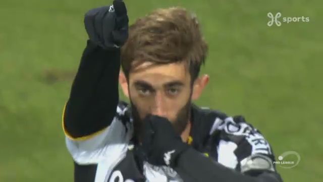 گل دوم شارلوا به سرکل بروژ توسط علی قلی زاده