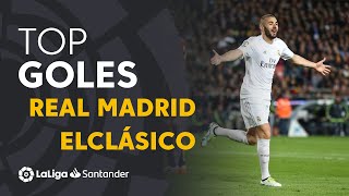 گل های برتر رئال مادرید در ال کلاسیکو از 2009 تا 2019