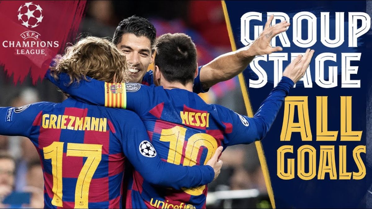 تمام گلهای بارسلونا در مرحله گروهی لیگ قهرمانان اروپا 2019-2020
