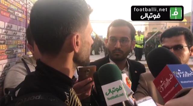 اختصاصی/ صحبت های شهرام گودرزی بعد از بازی پارس جنوبی - پرسپولیس