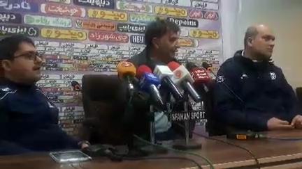 اختصاصی/ صحبت های میشو کریستیچویچ، سرمربی شاهین بوشهر بعد از بازی با سپاهان