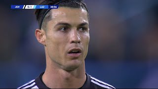 عملکرد رونالدو در بازی یوونتوس - لاتزیو