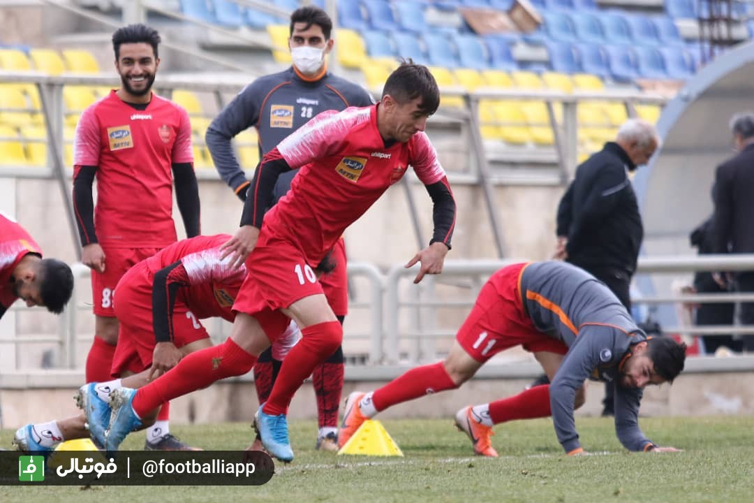 گزارش تصویری از تمرین پرسپولیس ( پنجشنبه 5 دی ماه 98 )