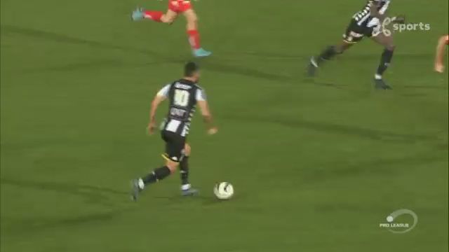 گل اول شارلوا به اوستنده (پاس گل کاوه رضایی)