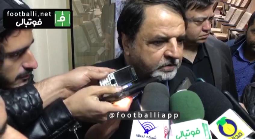 اختصاصی/ صحبت های محمود شیعی بعد از بازی پیکان - تراکتور