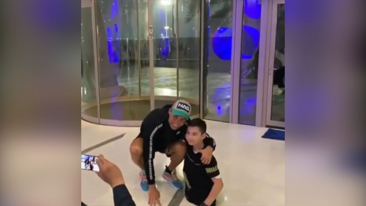 دیدار کریستیانو رونالدو با پسربچه معروف دارای معلولیت