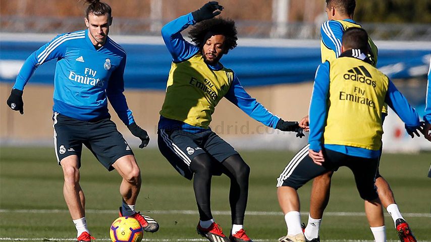 تمرین رئال مادرید (12 دی)