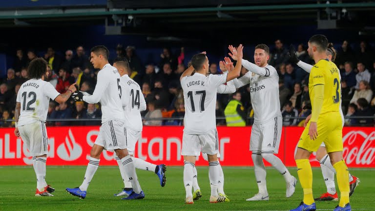 گل اول رئال مادرید به ویارئال (بنزما / گل اول رئال در سال 2019)