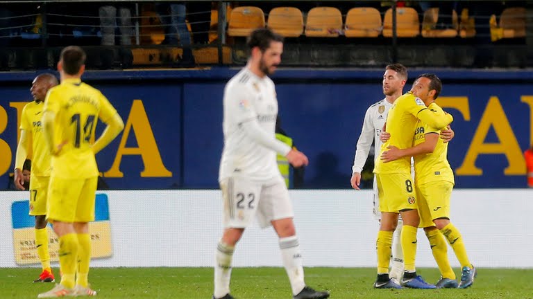 خلاصه بازی ویارئال 2-2 رئال مادرید