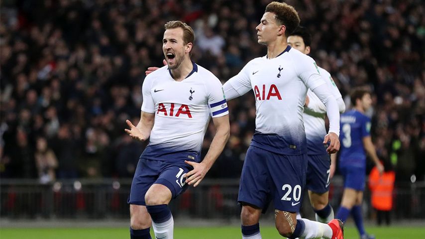 خلاصه بازی تاتنهام 1-0 چلسی (بازی رفت نیمه نهایی جام اتحادیه)