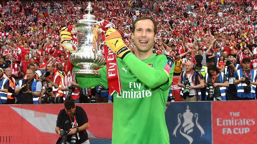 کلیپ آرسنال به بهانه خداحافظی چک از فوتبال در پایان فصل