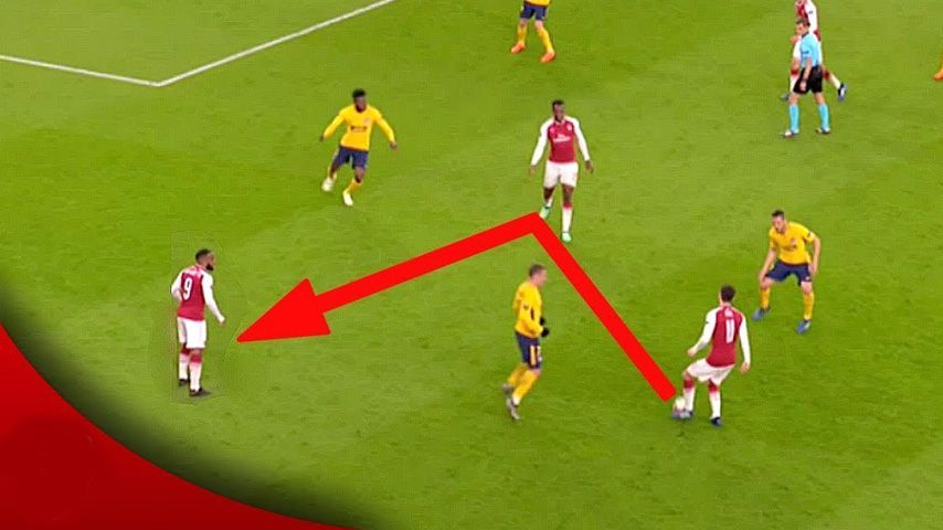 حرکات تیمی و زیبای آرسنال در سال 2018