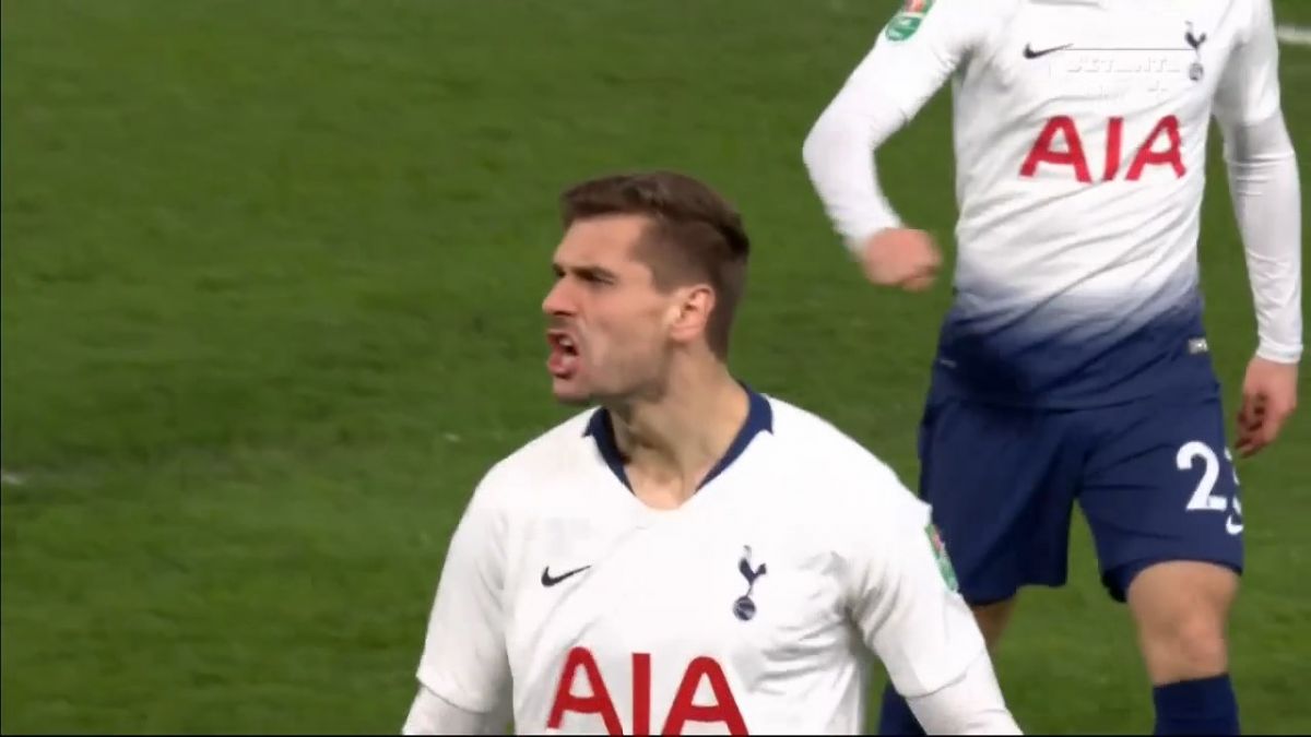 گل اول تاتنهام به چلسی (یورنته)