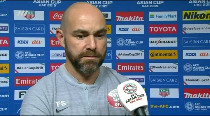 گفتگو با فلیکس سانچز دقایقی قبل از دیدار قطر و امارات