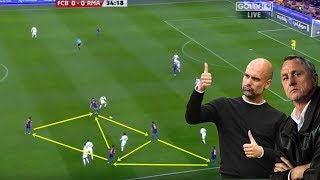 گل های تماشایی بارسلونا با حرکت تیمی