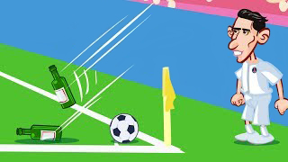 انیمیشن طنز بازی منچستریونایتد 0-2 پاری سن ژرمن