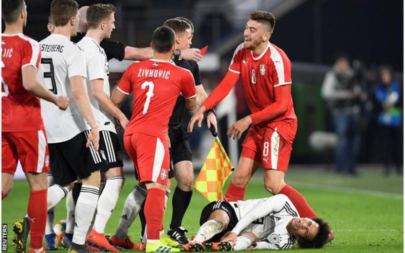 خلاصه بازی آلمان 1-1 صربستان