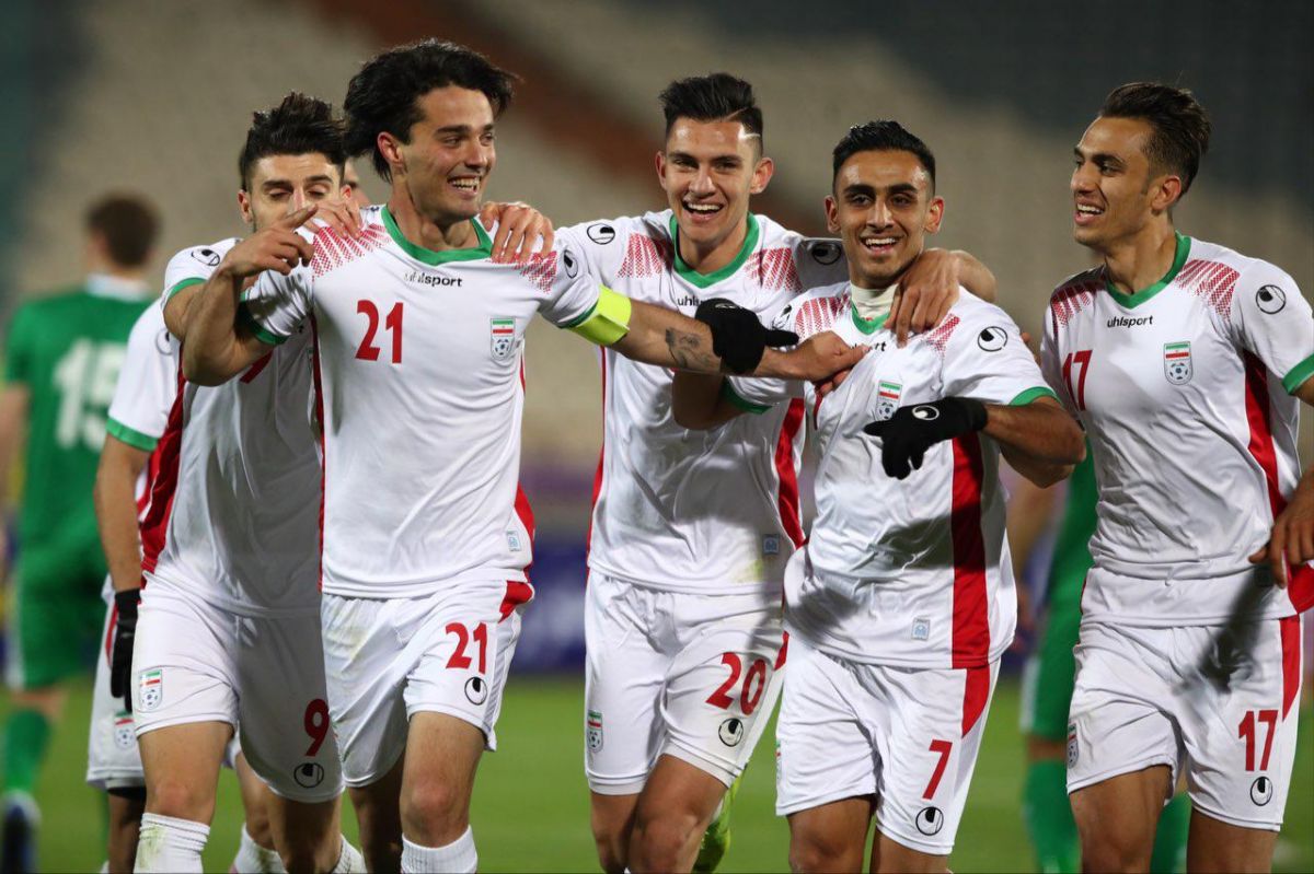 خلاصه بازی ایران 3-1 ترکمنستان (مقدماتی المپیک 2020)