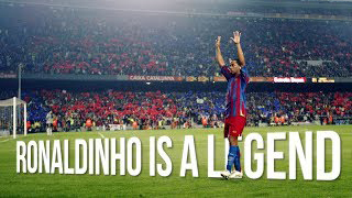 رونالدینیو، شاعر فوتبال