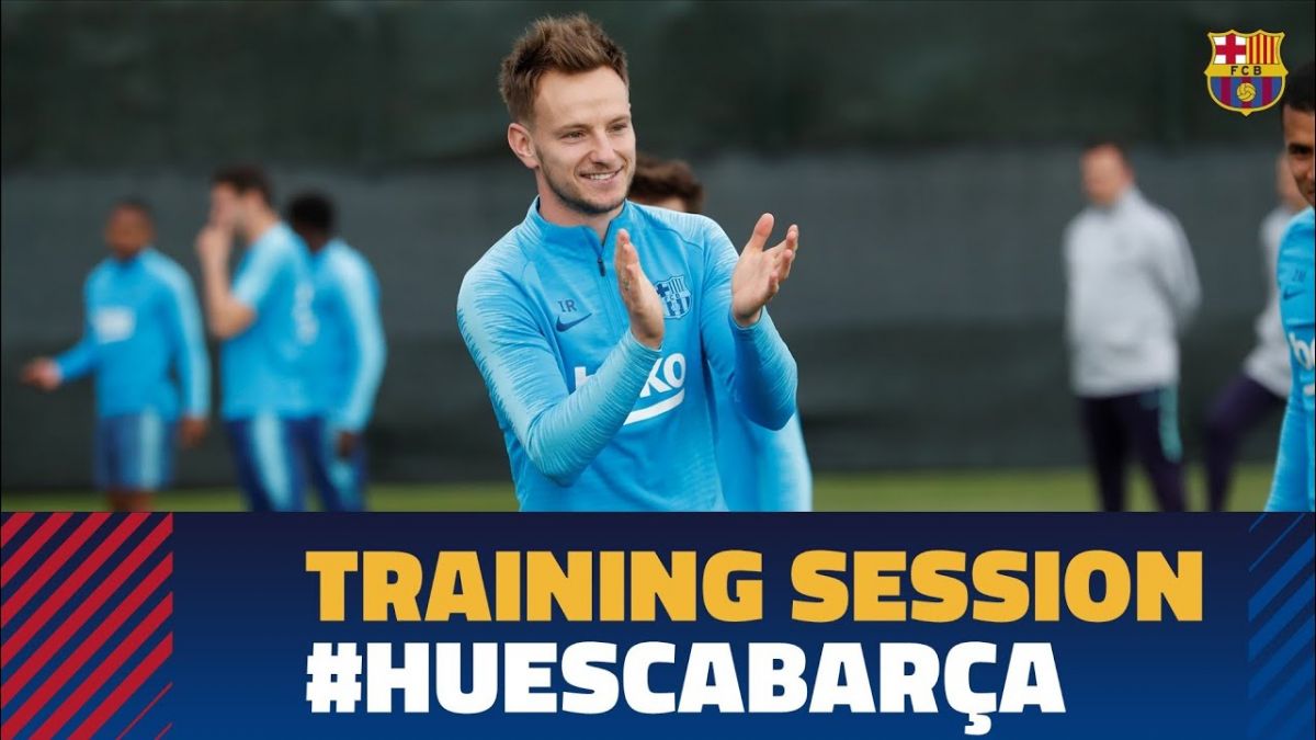 تمرین بارسلونا برای تقابل با اوئسکا