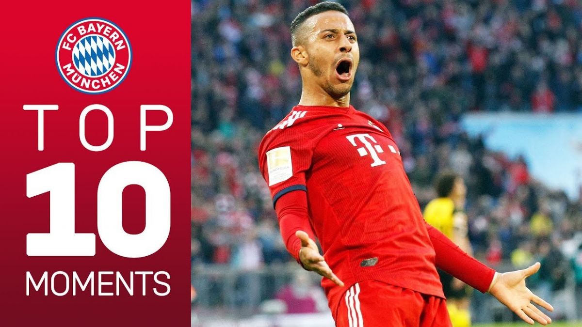 10 لحظه برتر تیاگو در بایرن مونیخ