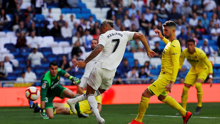 گل سوم رئال مادرید به ویارئال (دبل ماریانو)