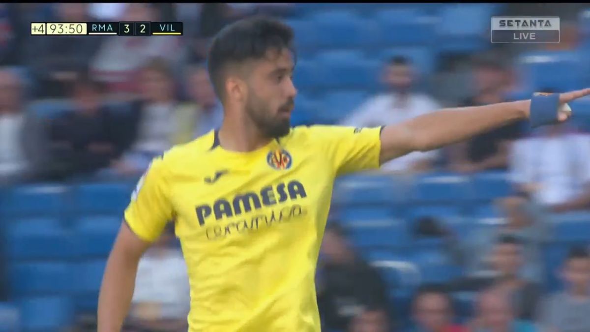 گل دوم ویارئال به رئال مادرید (کاستا)