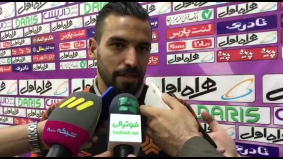 اختصاصی/ صحبت های رضا اسدی و معین عباسیان بعد از بازی سایپا - پدیده