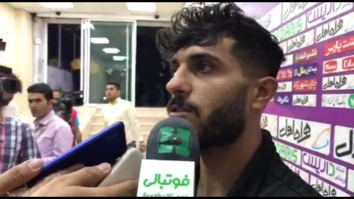 اختصاصی/ صحبت های بهنام برزای و امین قاسمی نژاد بعد از بازی سایپا - پدیده