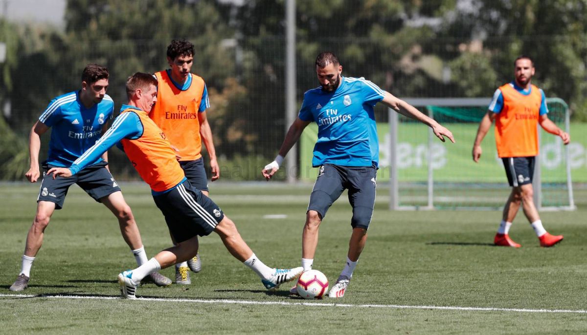 تمرین رئال مادرید برای تقابل با بتیس