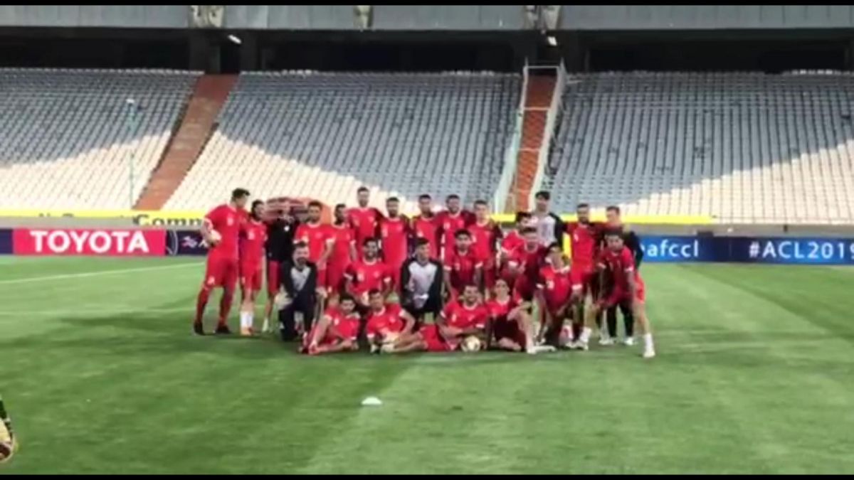 اختصاصی/ آخرین تمرین پرسپولیس پیش از بازی با السد