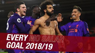 تمام 27 گل محمد صلاح در فصل 19-2018