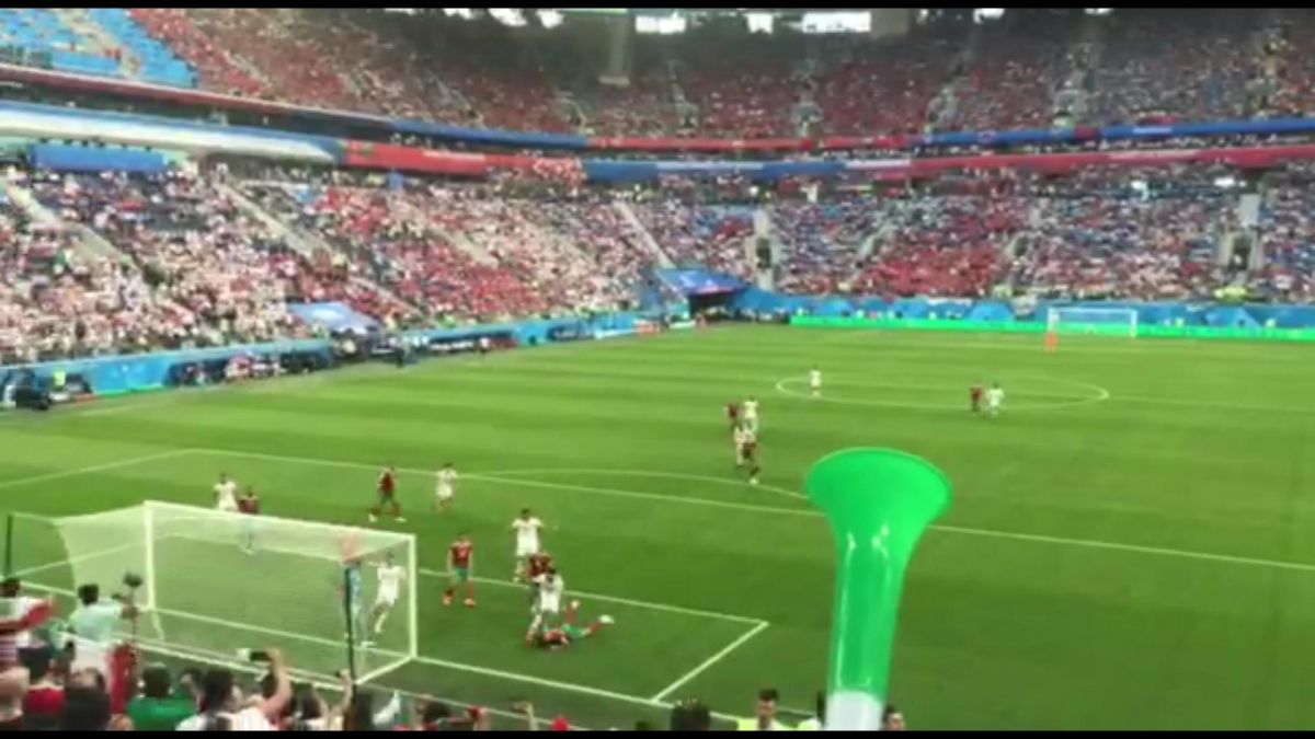 به بهانه سالگرد بازی ایران - مراکش / گل ایران از زاویه پشت دروازه