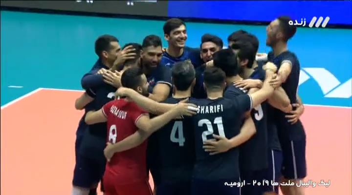لیگ ملتهای والیبال 2019: ایران 3-2 لهستان