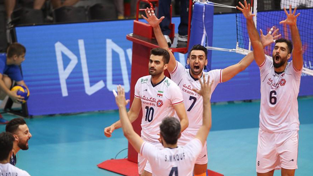 لیگ ملتهای والیبال 2019: ایران 3-1 صربستان