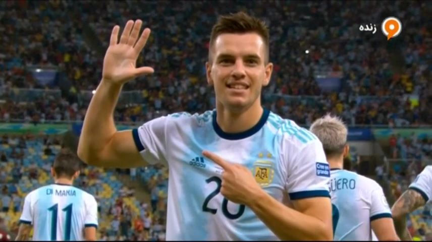 گل دوم آرژانتین به ونزوئلا (لو سلسو)
