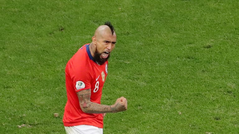 ضربات پنالتی بازی کلمبیا 4-5 شیلی