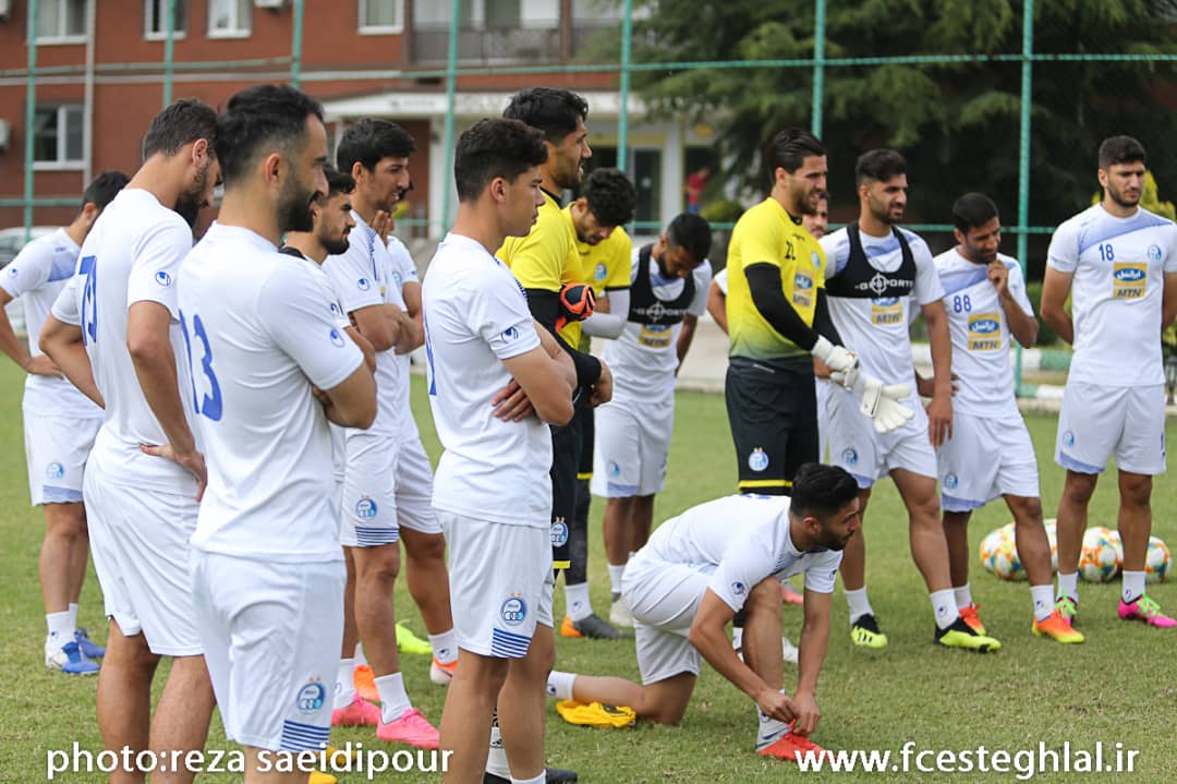 گزارش تصویری تمرین امروز استقلال تهران