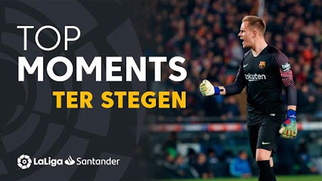 لحظات برتر تر اشتگن در لالیگا 2018-19