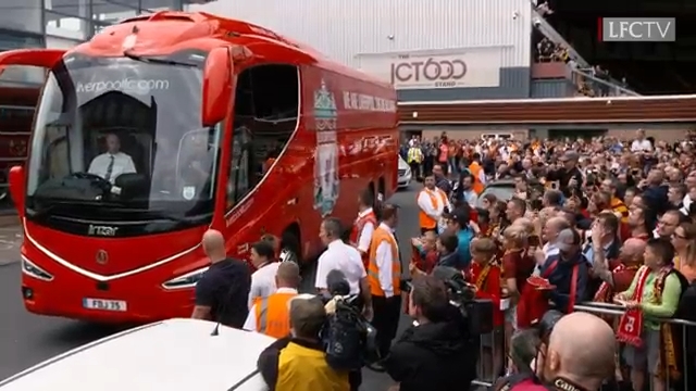 حواشی بازی بردفورد 1-3 لیورپول از نگاه دوربین باشگاه لیورپول