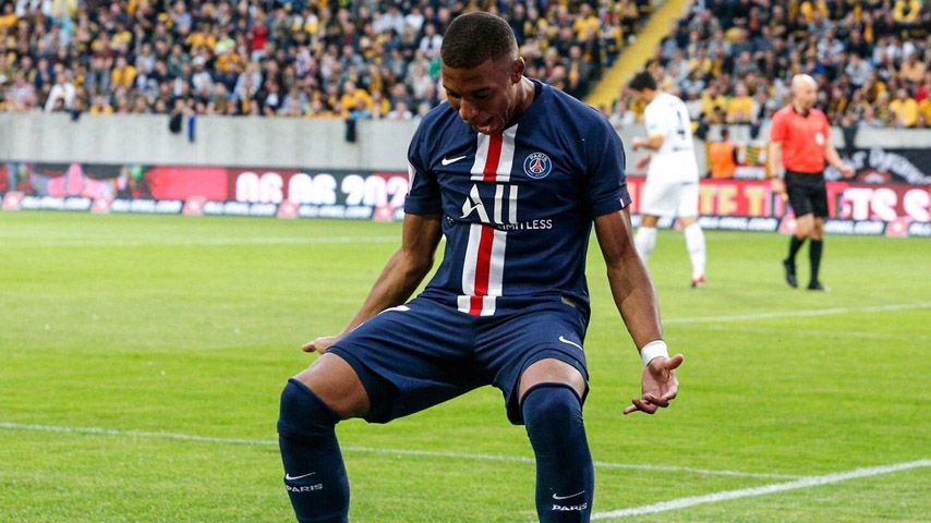 خلاصه بازی دینامو درسدن 1-6 پاری سن ژرمن (دبل امباپه)