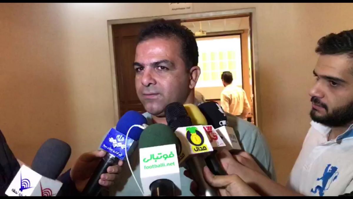 اختصاصی/ صحبت های داوود مهابادی در حاشیه مراسم قرعه کشی لیگ دسته یک