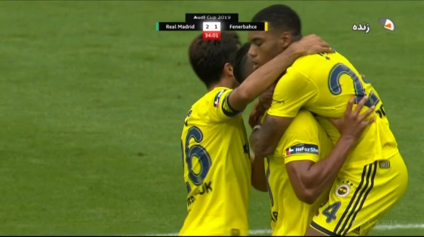 گل دوم فنرباغچه به رئال مادرید (نبیل ضرار)