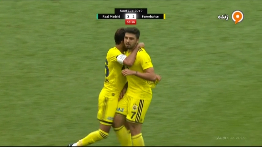 گل سوم فنرباغچه به رئال مادرید (سوپرگل توفان)