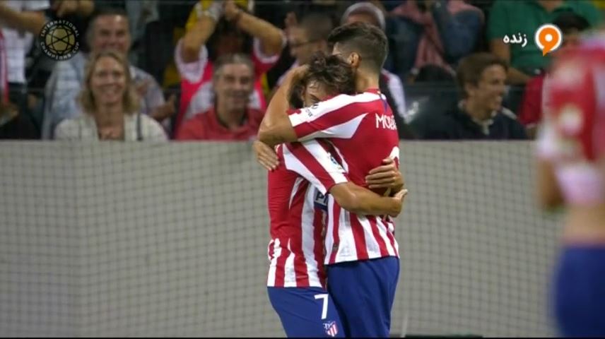 گل اول اتلتیکو مادرید به یوونتوس (ژوآو فلیکس)