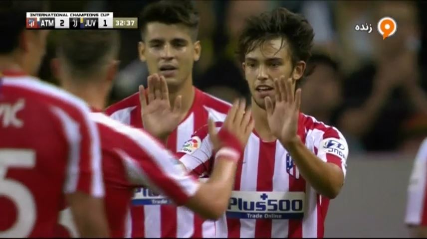 گل دوم اتلتیکو مادرید به یوونتوس (دبل ژوآو فلیکس)