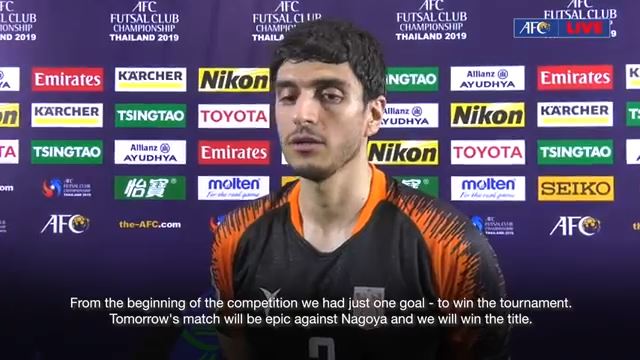 صحبت های علیرضا صمیمی بازیکن مس پس از برتری مقابل نماینده ازبکستان