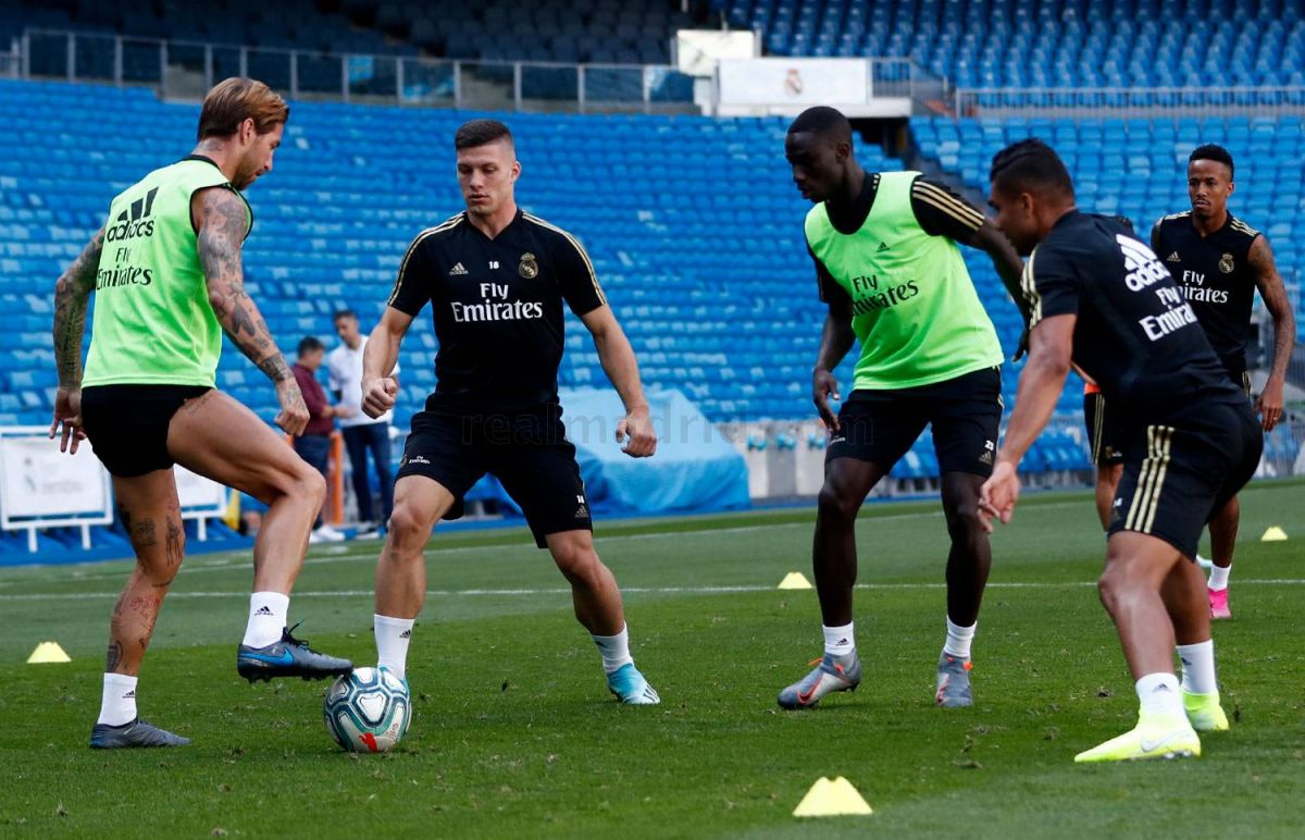 تمرین رئال مادرید برای تقابل با وایادولید (31 مرداد)